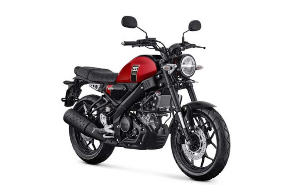 red yamaha xsr 155