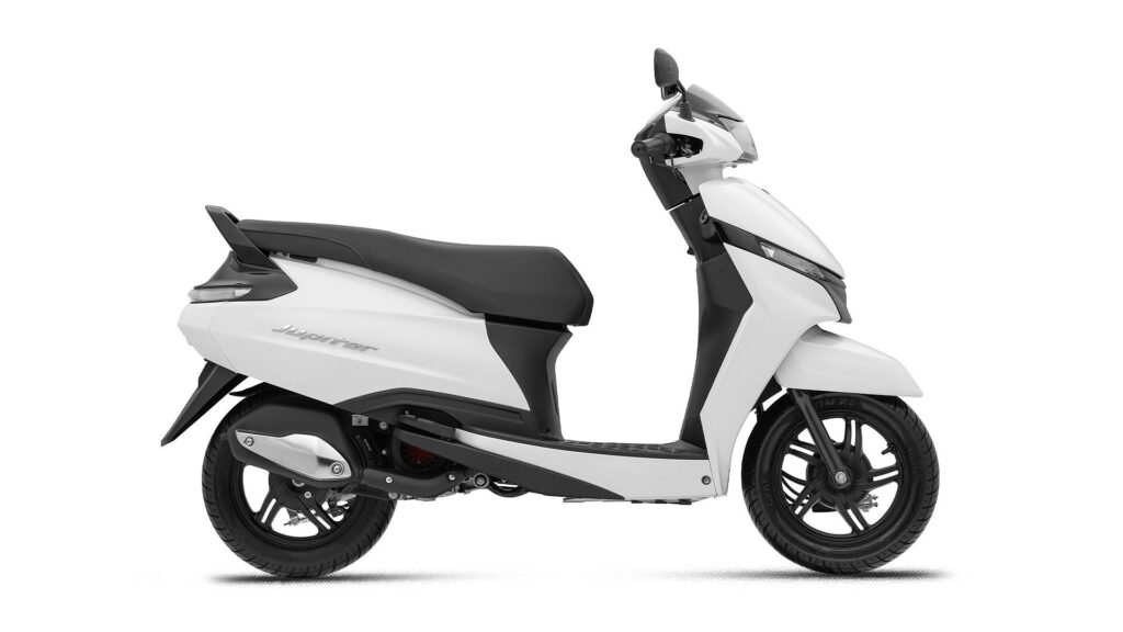 TVS Jupiter 110 White